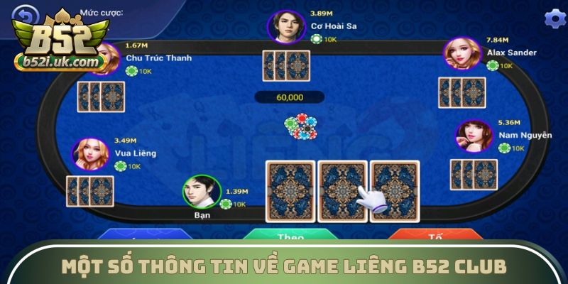 Một số thông tin về game Liêng B52 Club