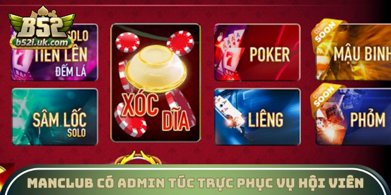 Trang game có đội ngũ túc trực phục vụ hội viên